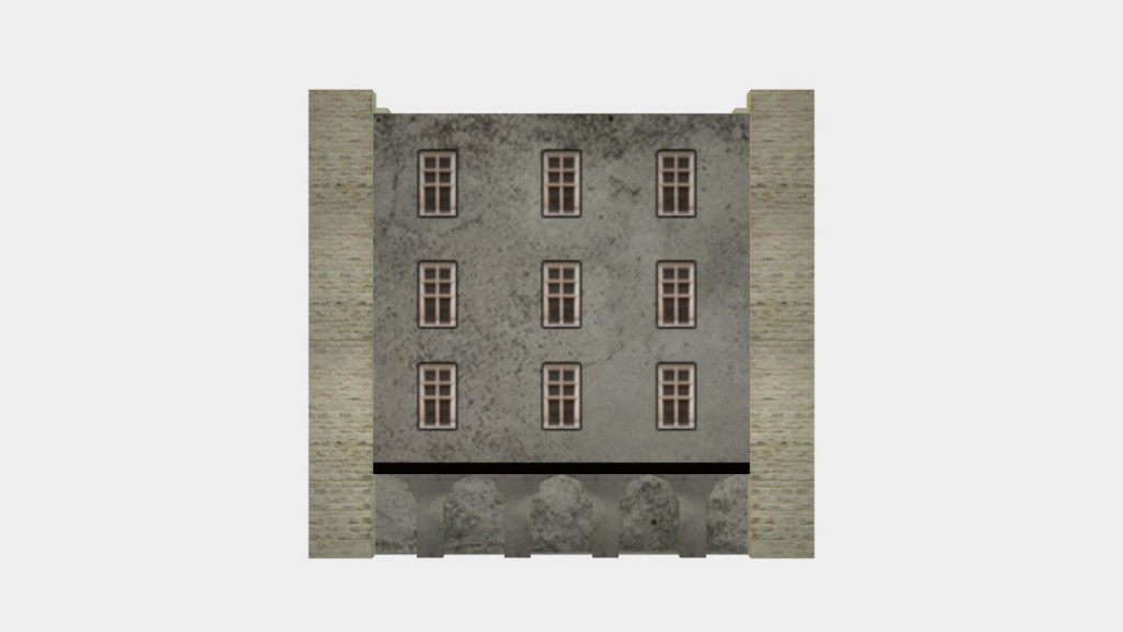 Low Poly Building #1 preview image 2